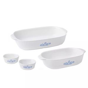 Corningware Blue 4 Piece Cornflower Set